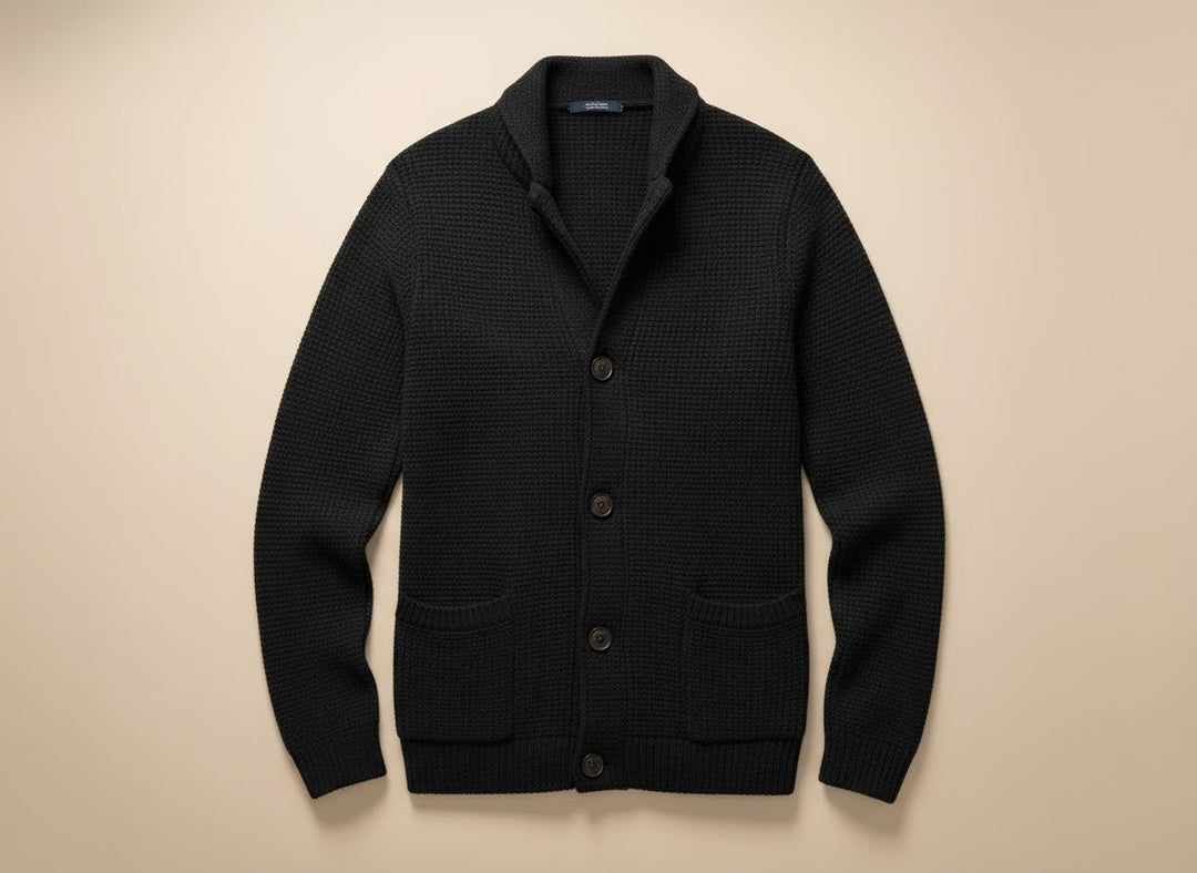 Rudolf™ | Luxe Gebreide Wolcardigan