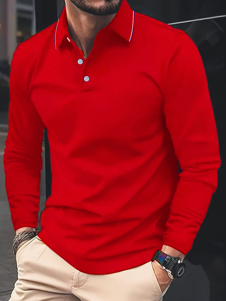 TIMO - Poloshirt met lange mouwen