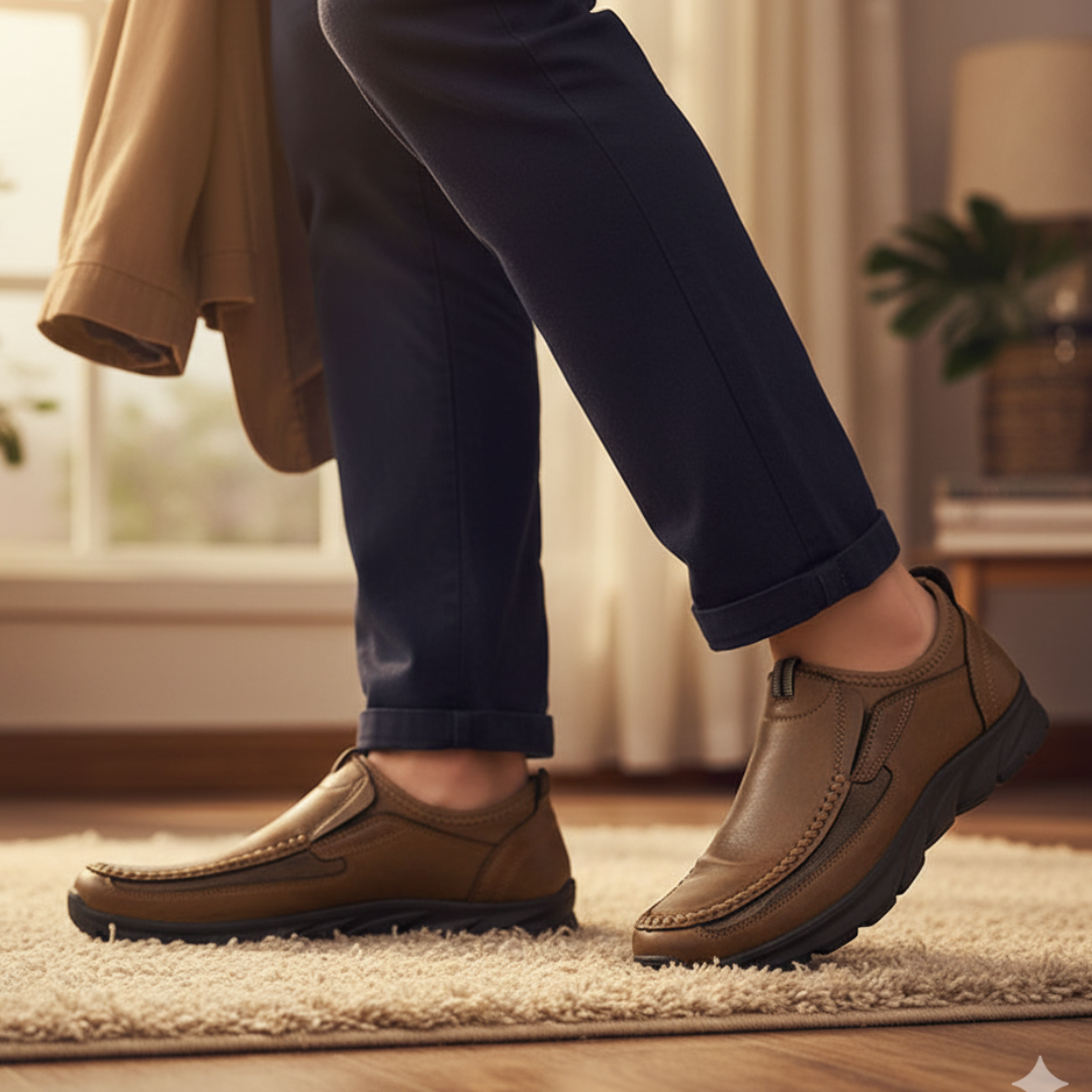 Winston – Comfortabele orthopedische herenschoen