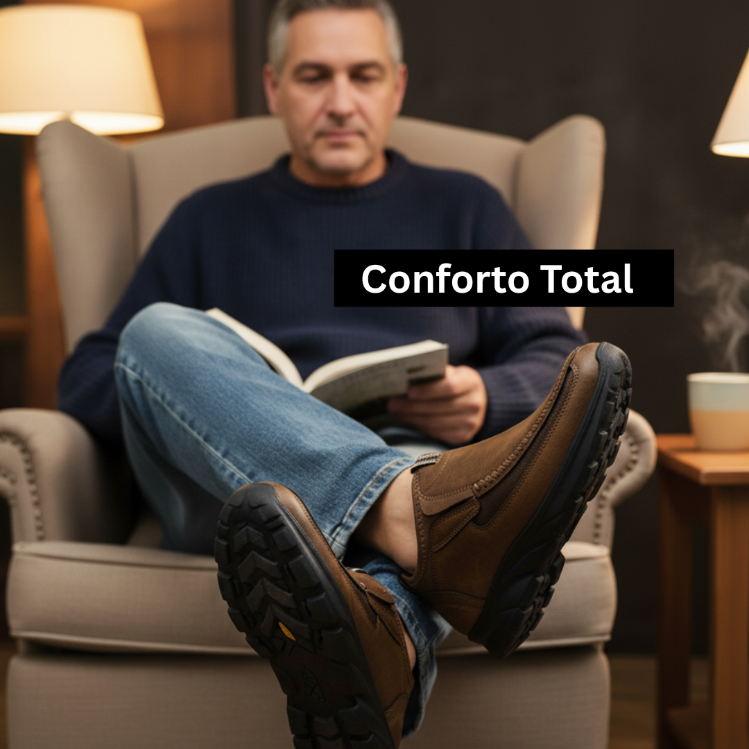 Winston – Comfortabele orthopedische herenschoen