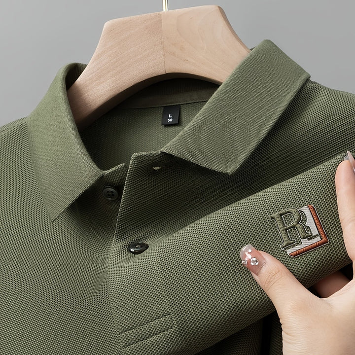 FIKO - Herenpolo met lange mouwen