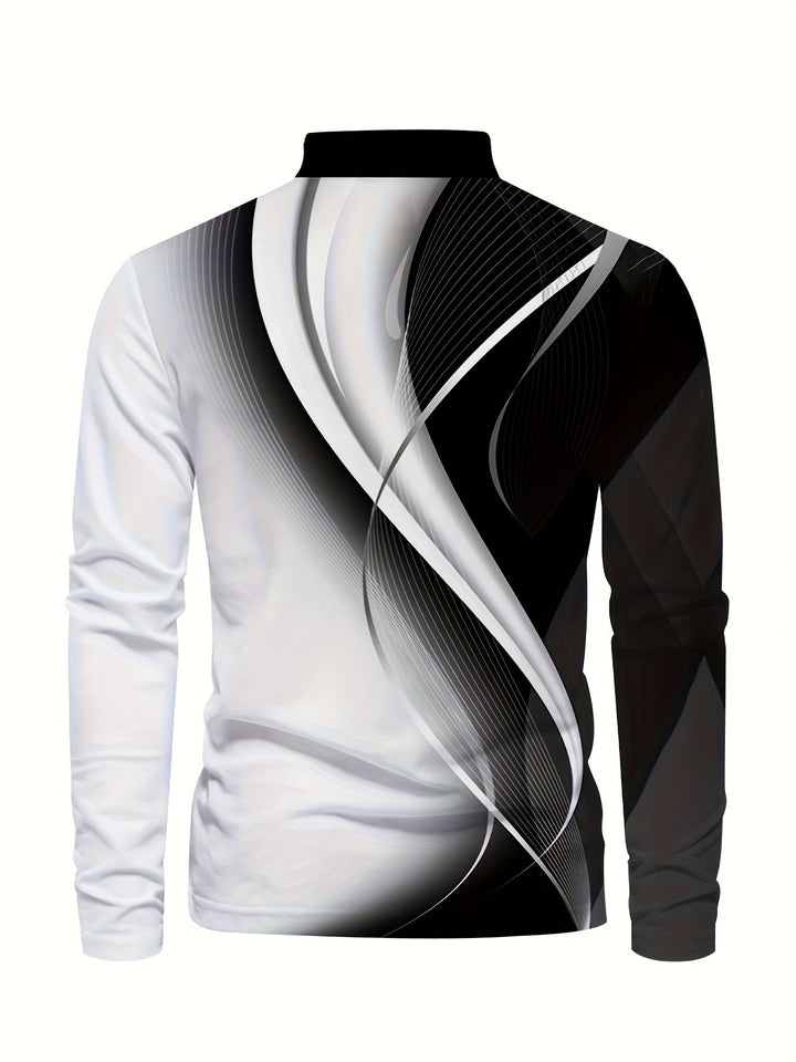 MILES - Golf poloshirt met lange mouwen