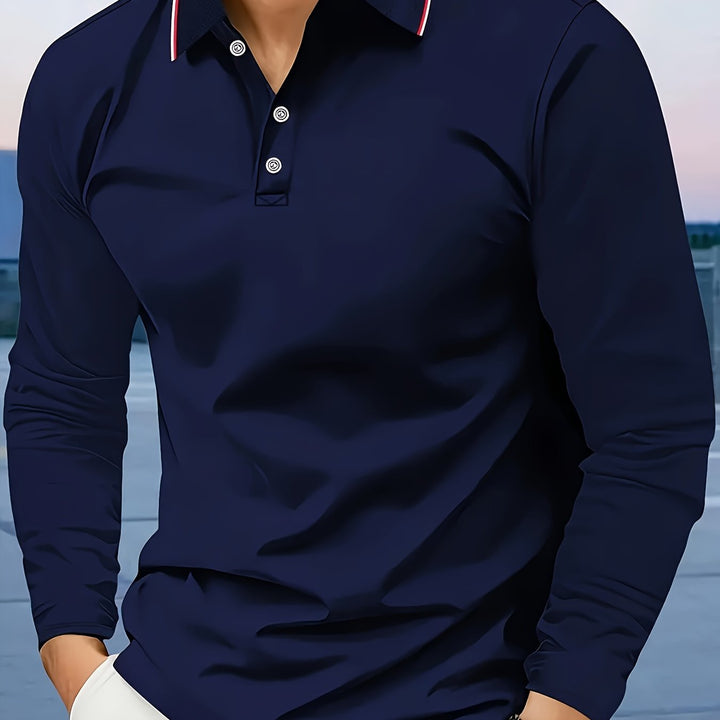 TIMO - Poloshirt met lange mouwen