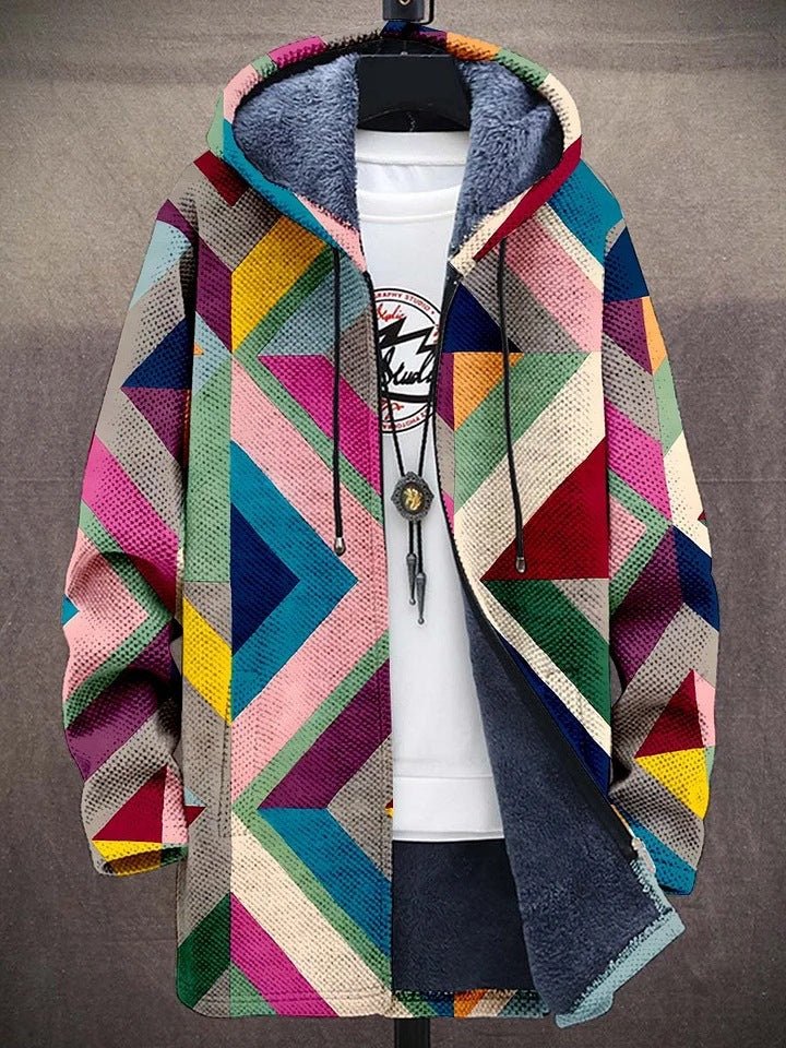 Boston | Elegante Gebreide Cardigan met Print