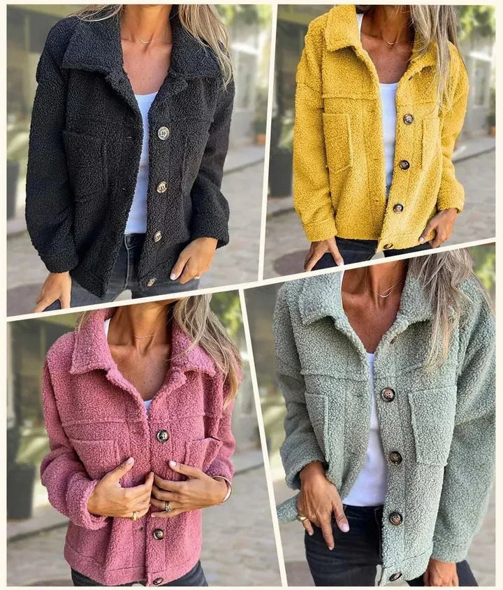 Lorena™ | Elegante en Warme Damesjas voor de Herfst