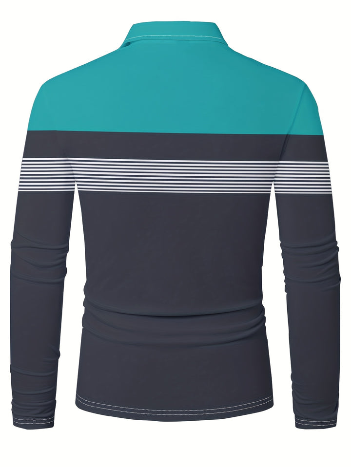 Thomas - Herenpolo met strepen