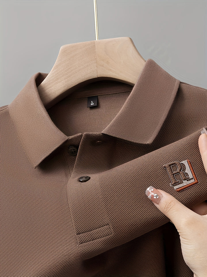 FIKO - Herenpolo met lange mouwen