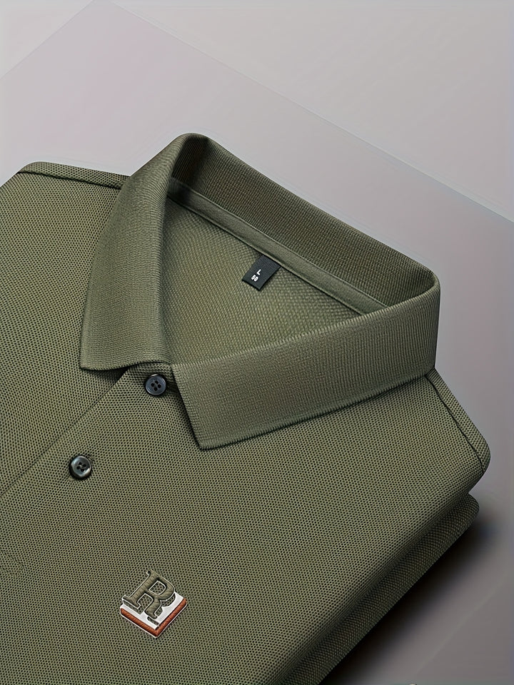 FIKO - Herenpolo met lange mouwen