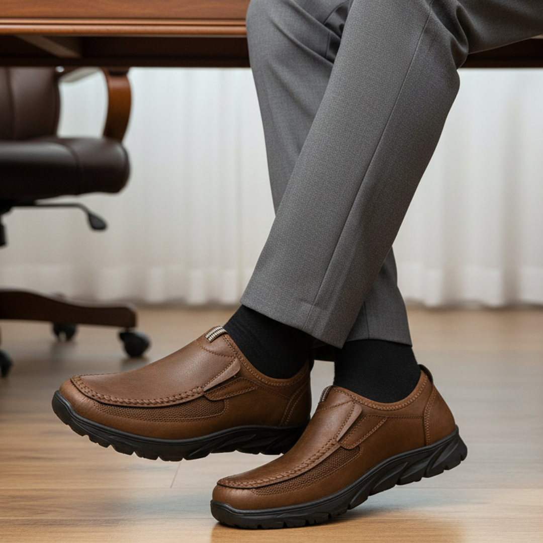 Winston – Comfortabele orthopedische herenschoen