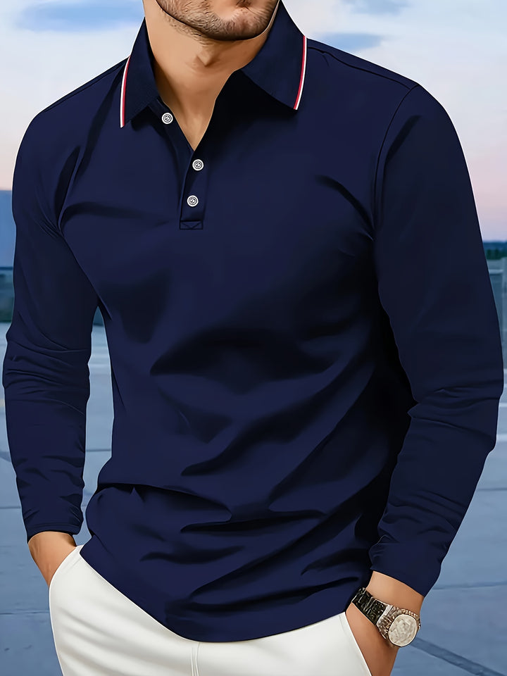 TIMO - Poloshirt met lange mouwen