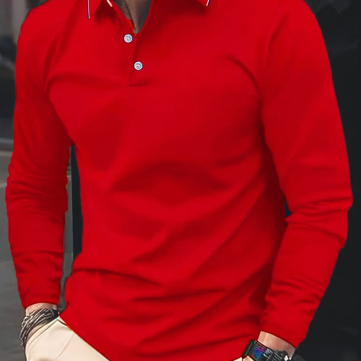 TIMO - Poloshirt met lange mouwen