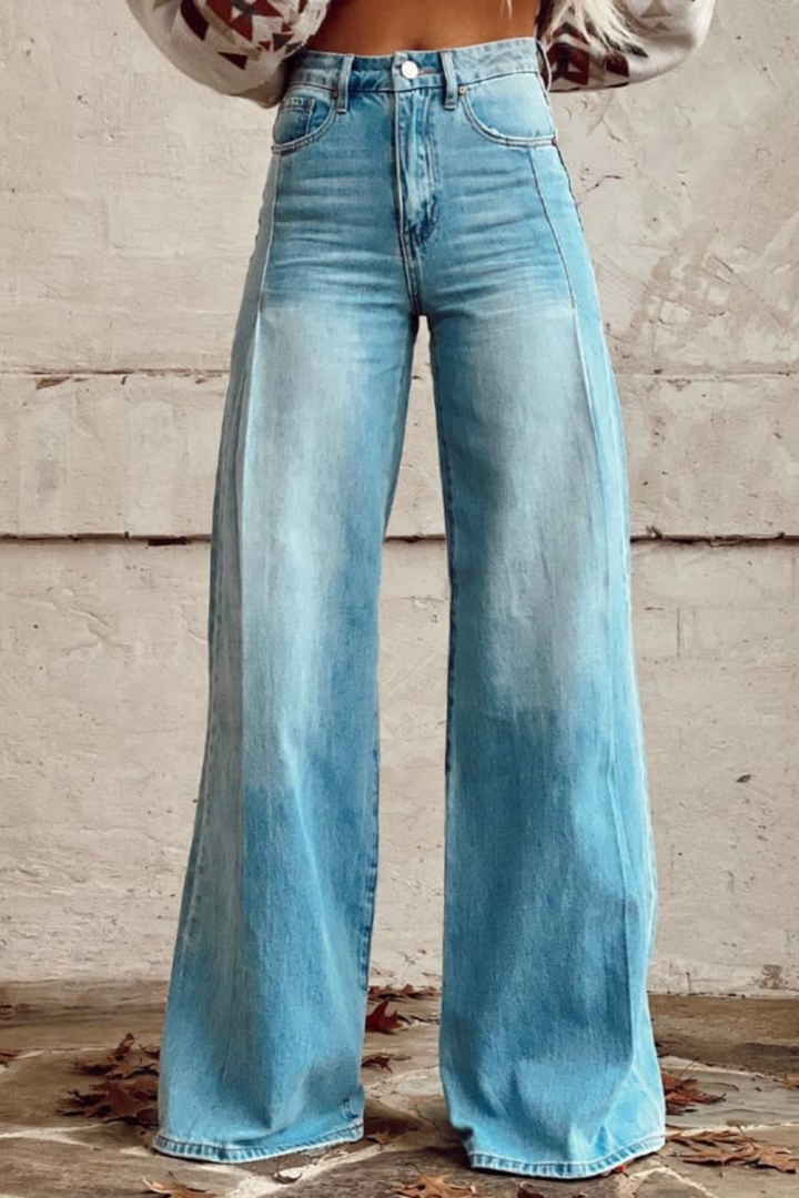 PARIS | VINTAGE JEANS LICHTBLAUW