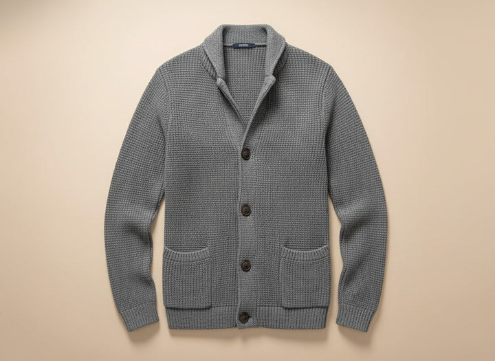 Rudolf™ | Luxe Gebreide Wolcardigan