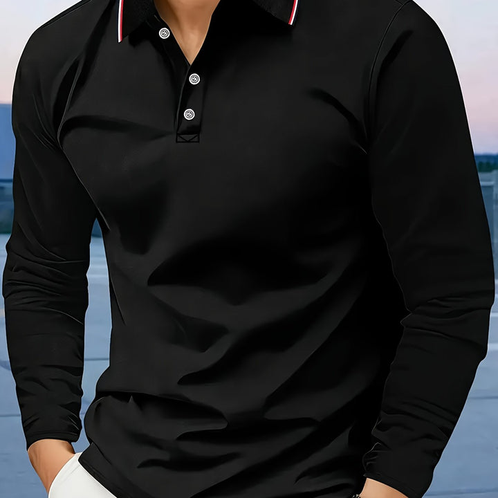 TIMO - Poloshirt met lange mouwen