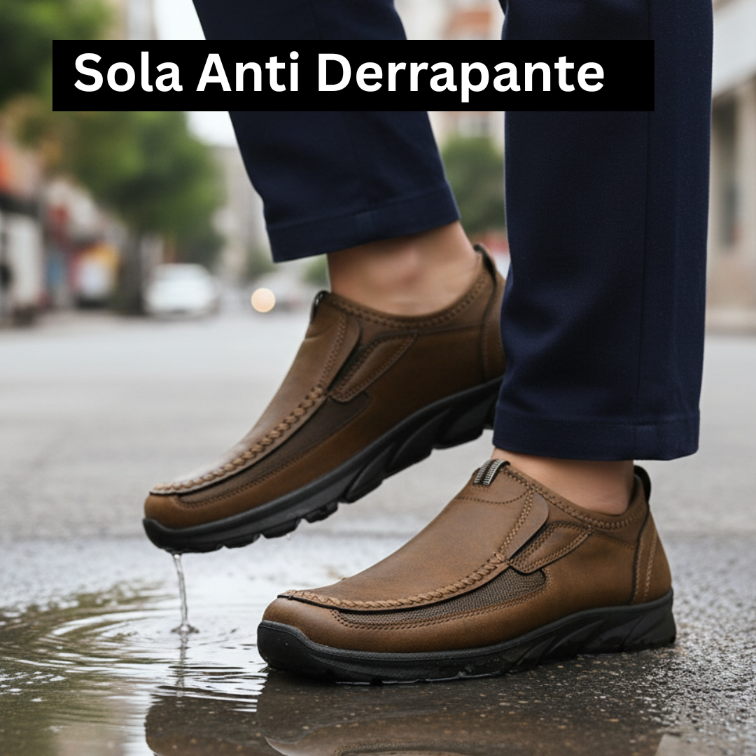 Winston – Comfortabele orthopedische herenschoen