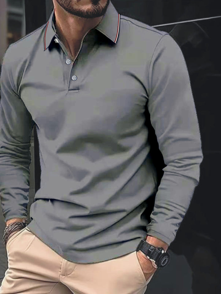 TIMO - Poloshirt met lange mouwen