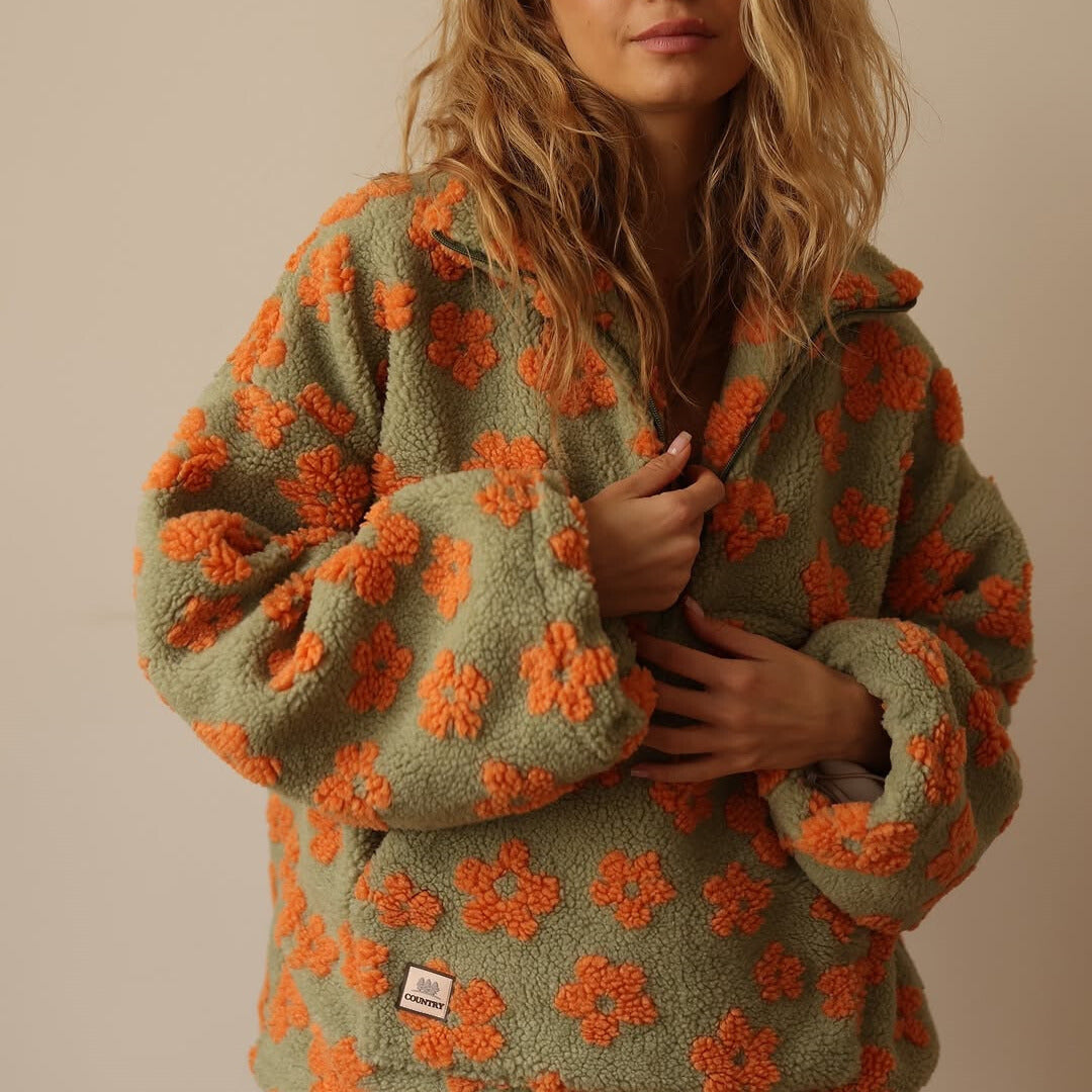 Daisy | Zachte Bloem Fleece