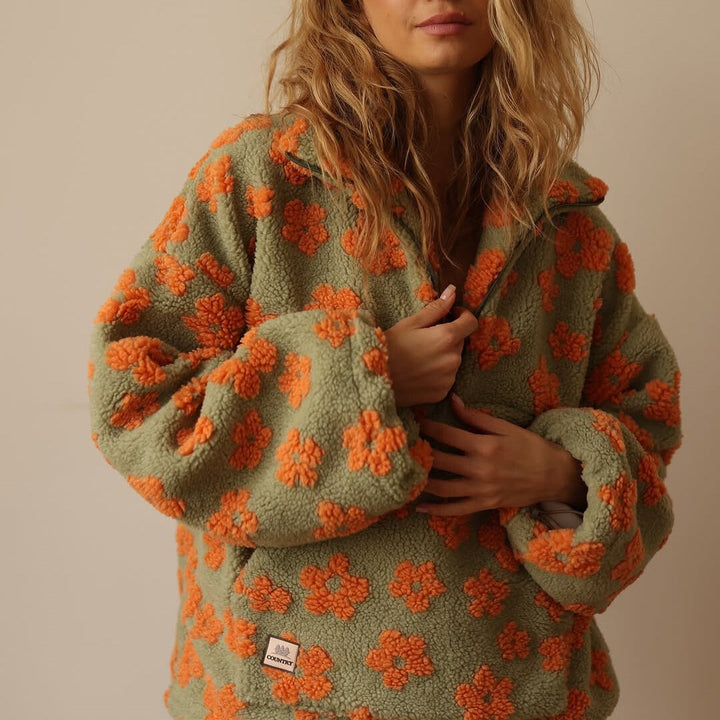 Daisy | Zachte Bloem Fleece