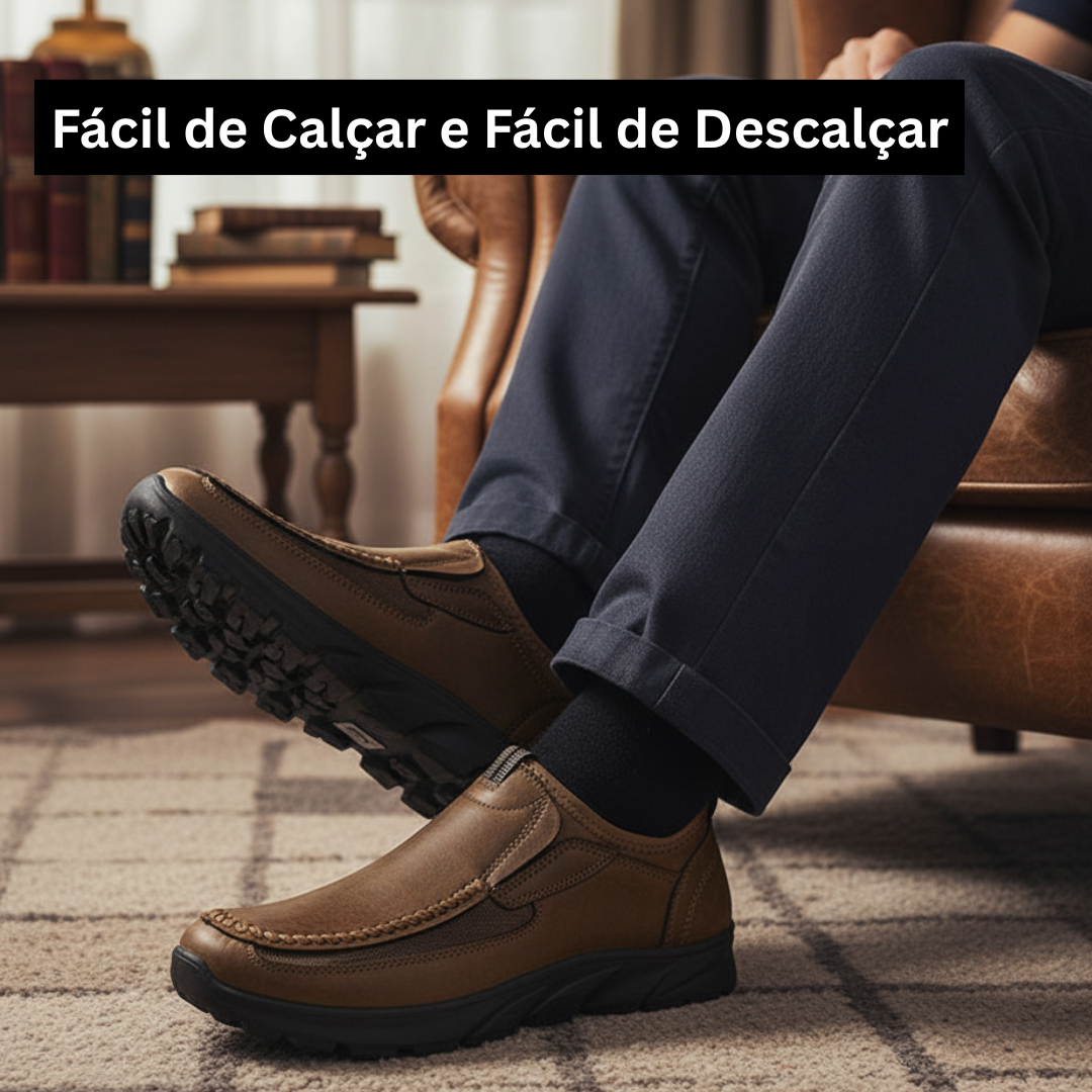 Winston – Comfortabele orthopedische herenschoen