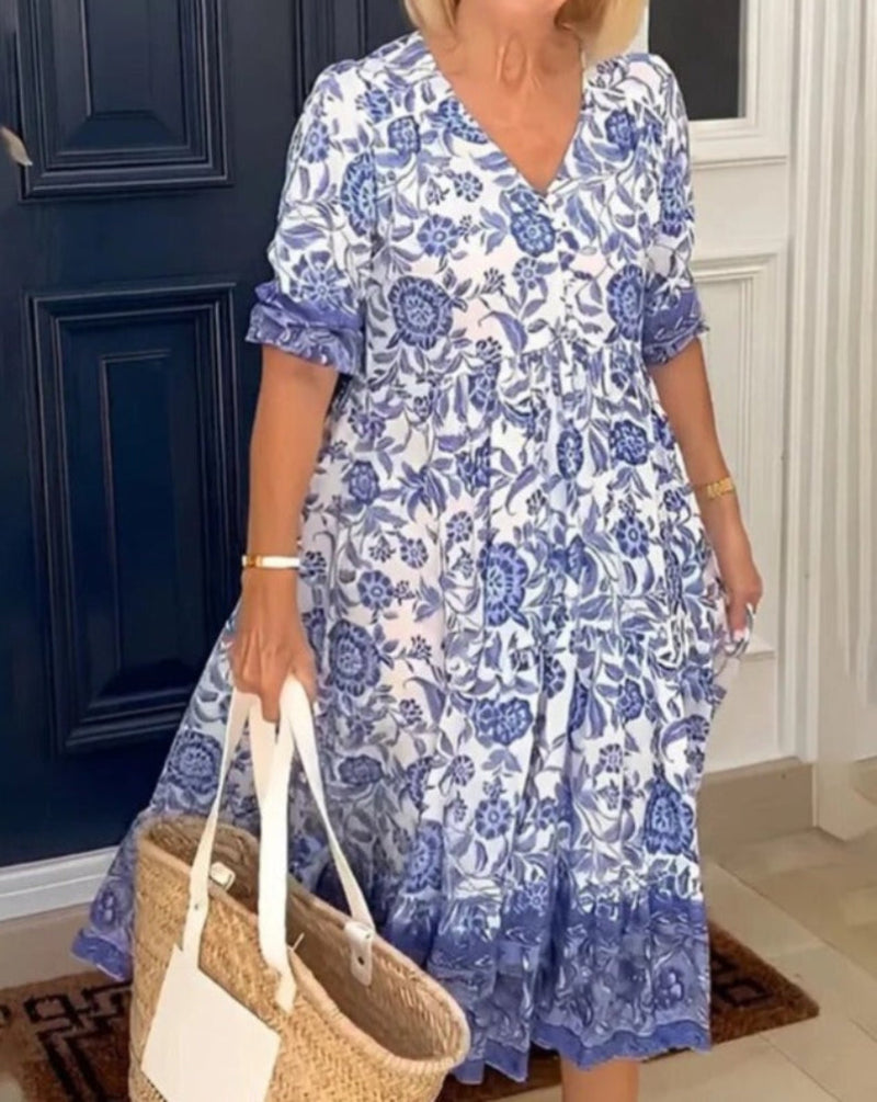 NILA – Elegante en comfortabele BOHO-zomerjurk
