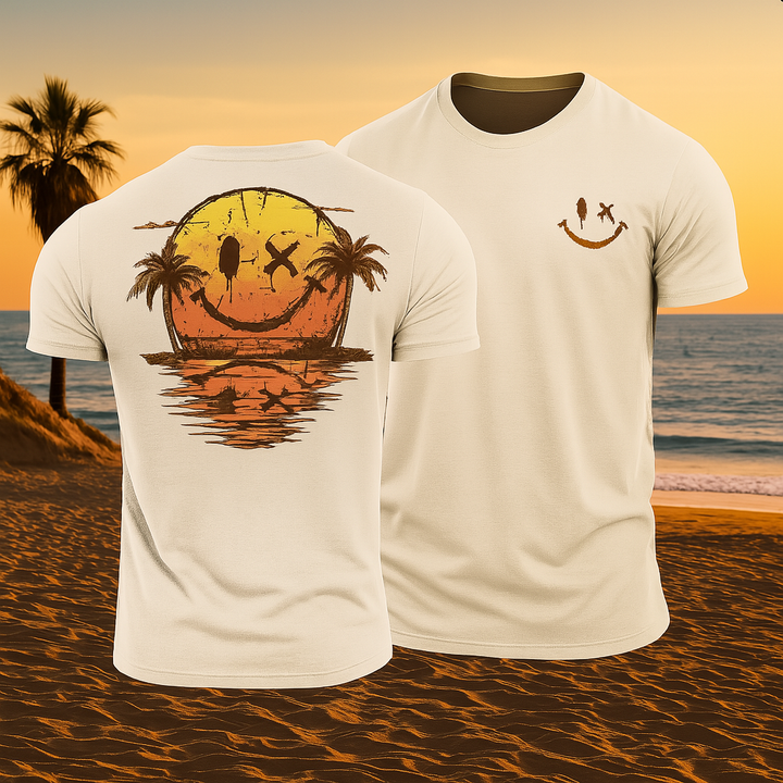 Soleil Bleu | Smiley Oceaan T-Shirt