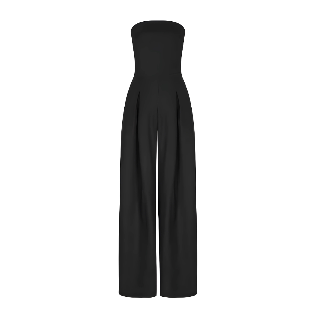 Aleia | Elegante jumpsuit met wijde pijpen