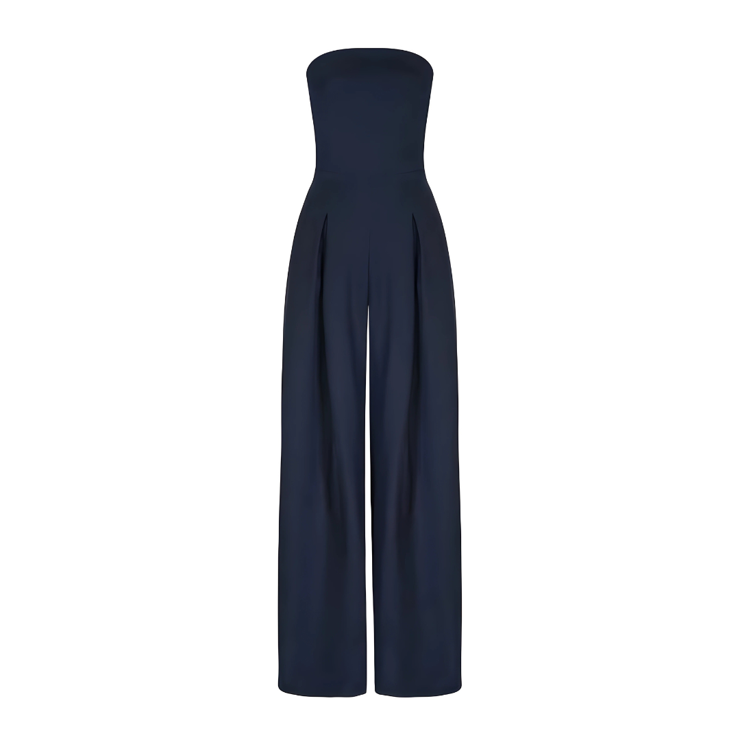 Aleia | Elegante jumpsuit met wijde pijpen