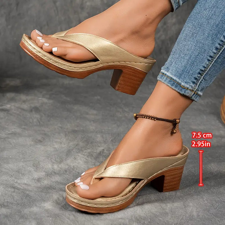 Monroe™ Orthopedische Slippers met Hak