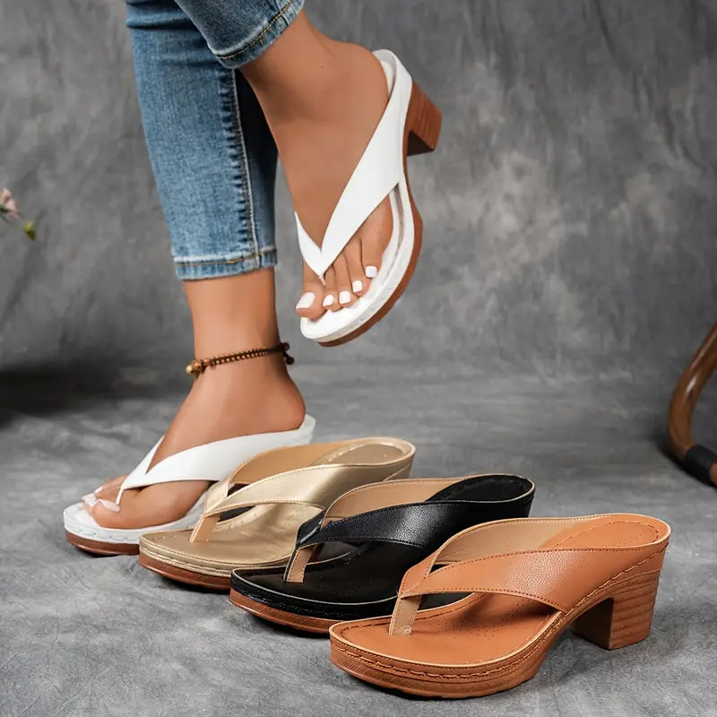Monroe™ Orthopedische Slippers met Hak