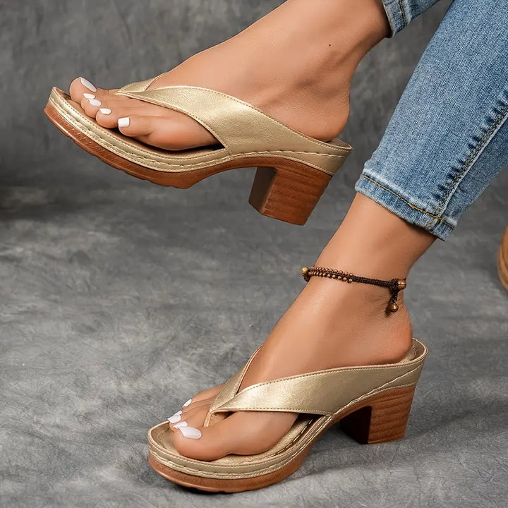 Monroe™ Orthopedische Slippers met Hak