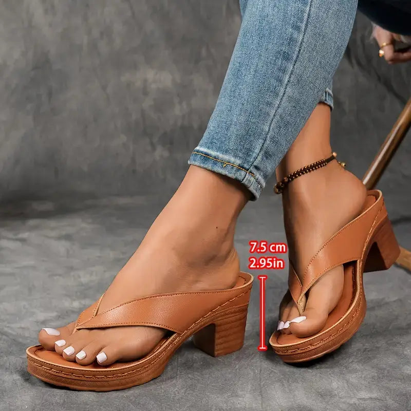 Monroe™ Orthopedische Slippers met Hak