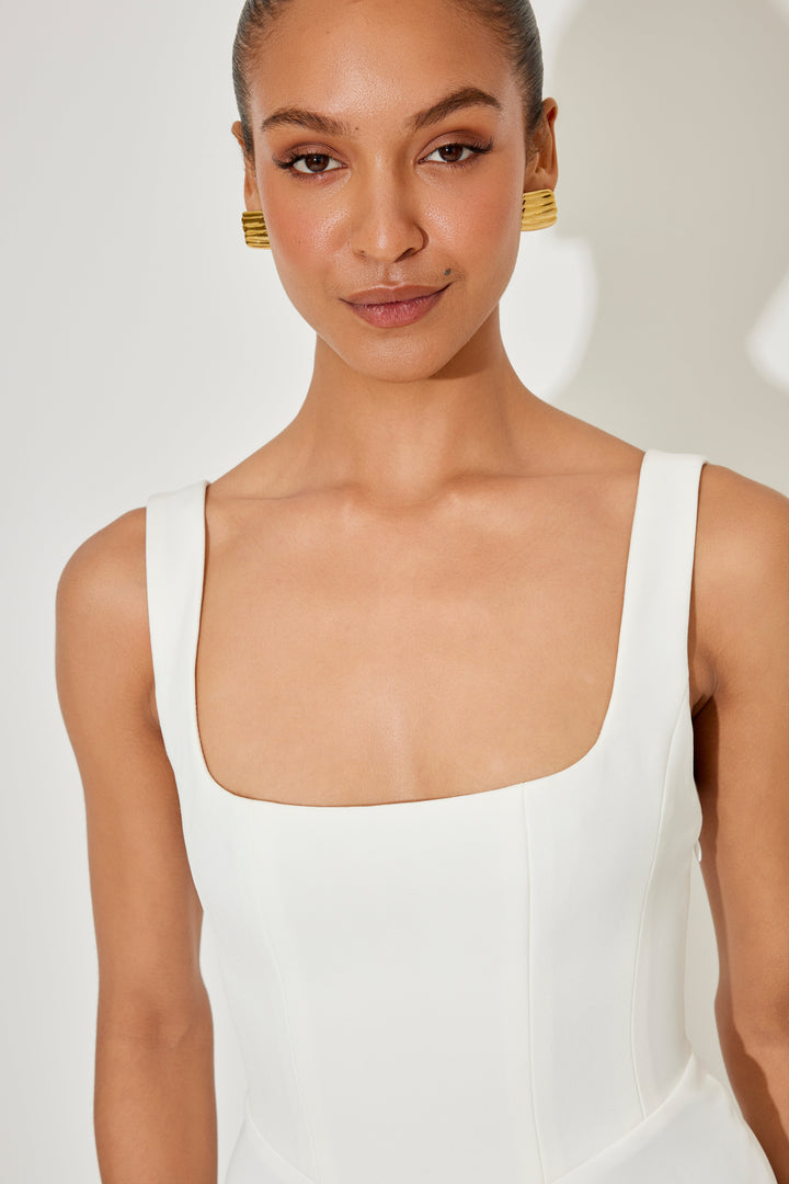 Amelia™ | Tijdloze, zwierige midi-jurk