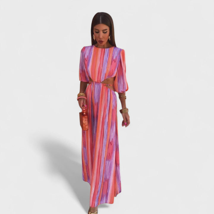 Nicea | Elegante jurk met inkepingen