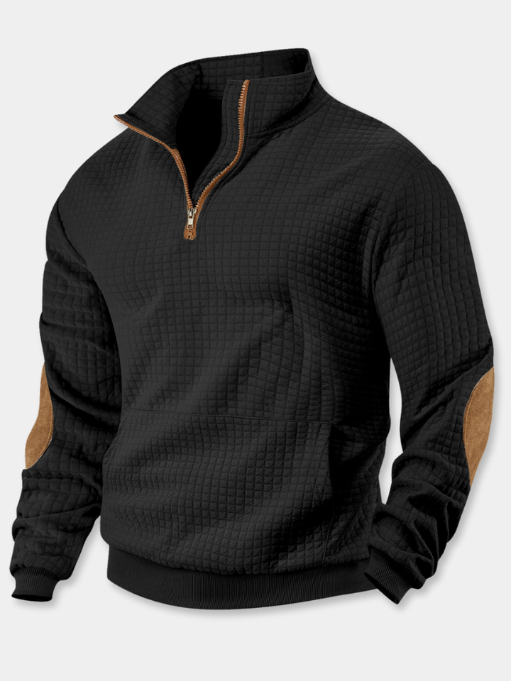 Paris | Tijdloze Trui met Ritssluiting op de Kraag