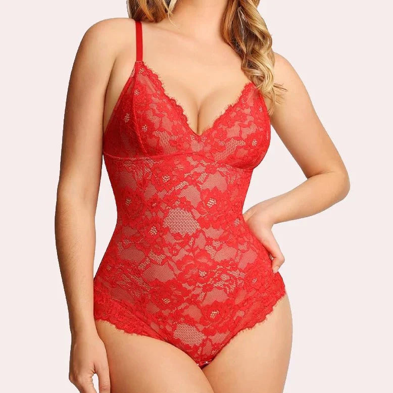 Safiya™ | Shaping Lace Bodysuit