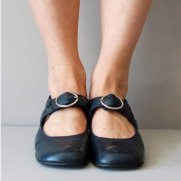 Denisa – Orthopedische sandalen met brede hak