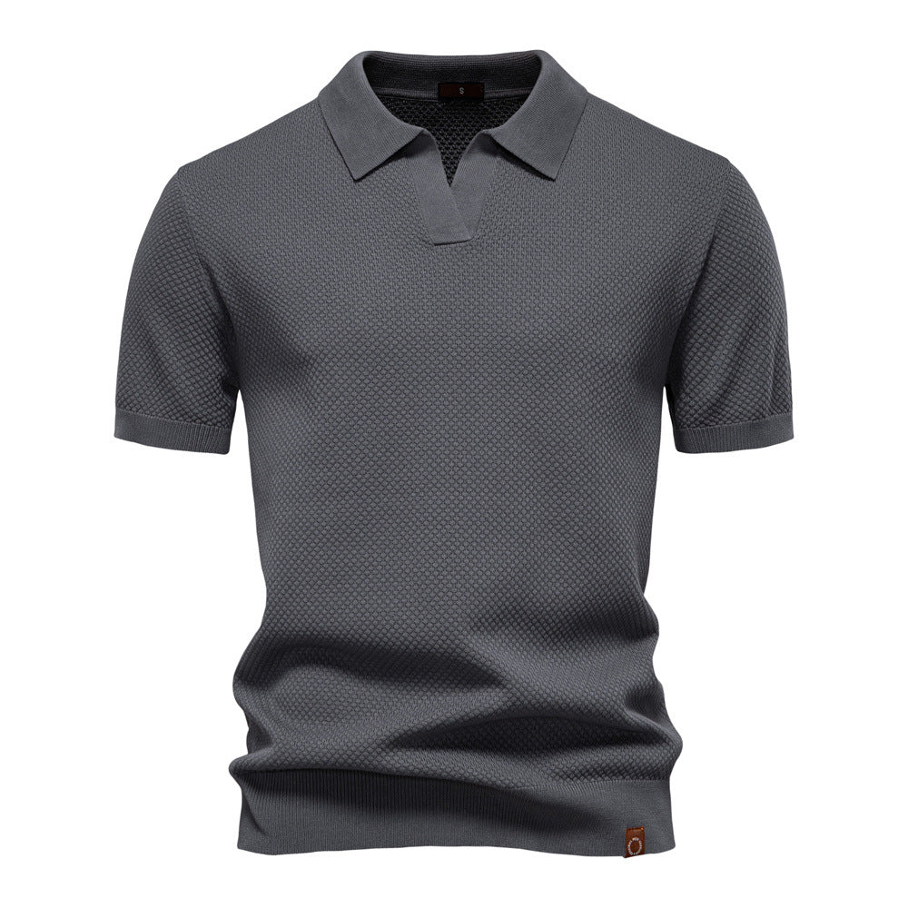 RAFE - Poloshirt zonder knoopsluiting