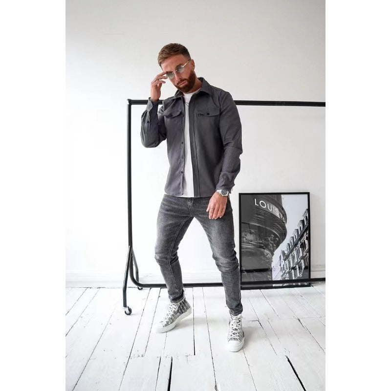 Casual overhemd voor jonge mannen