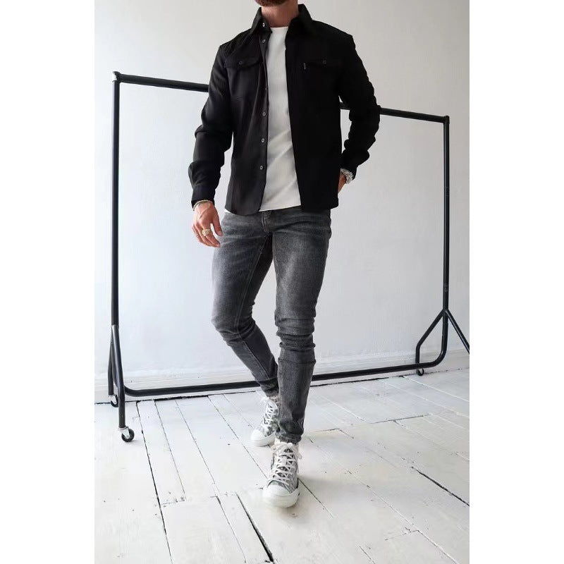 Casual overhemd voor jonge mannen