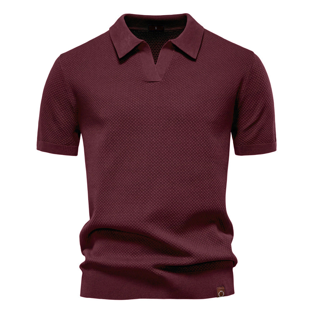 RAFE - Poloshirt zonder knoopsluiting