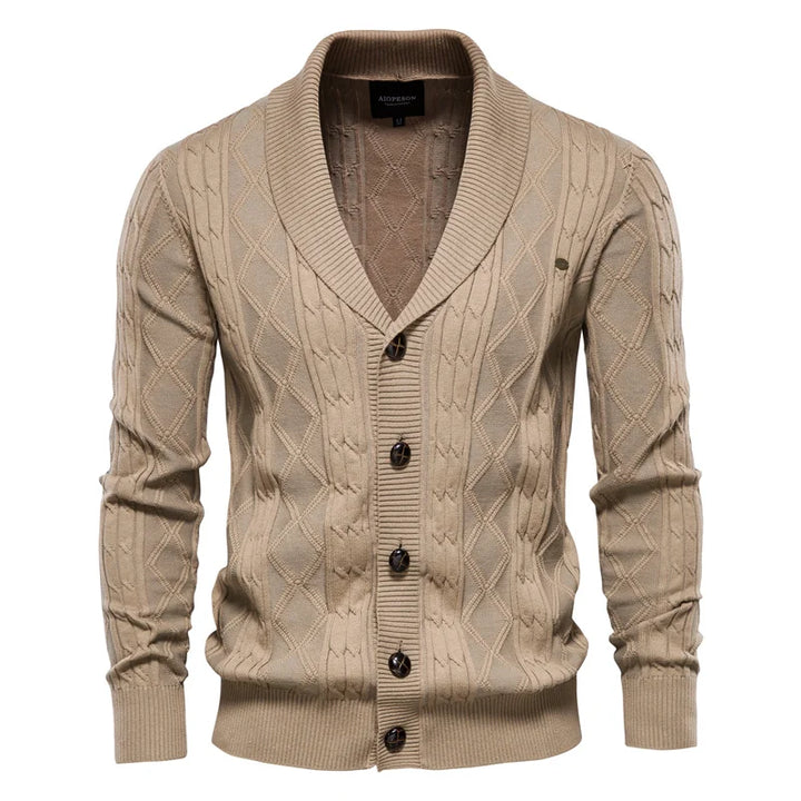 AMELURE | Cardigan voor mannen met knopen