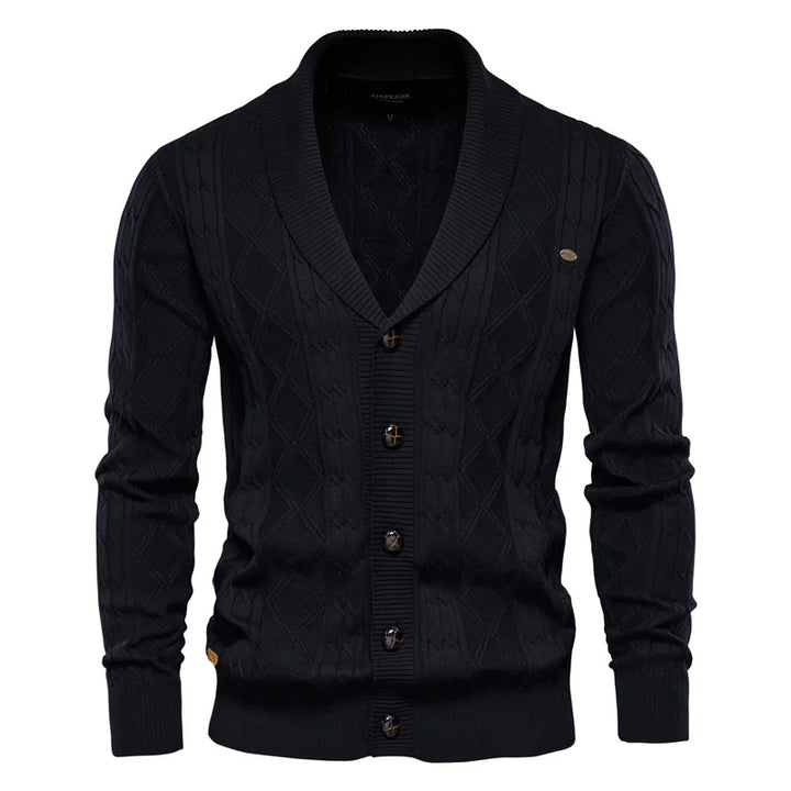 AMELURE | Cardigan voor mannen met knopen