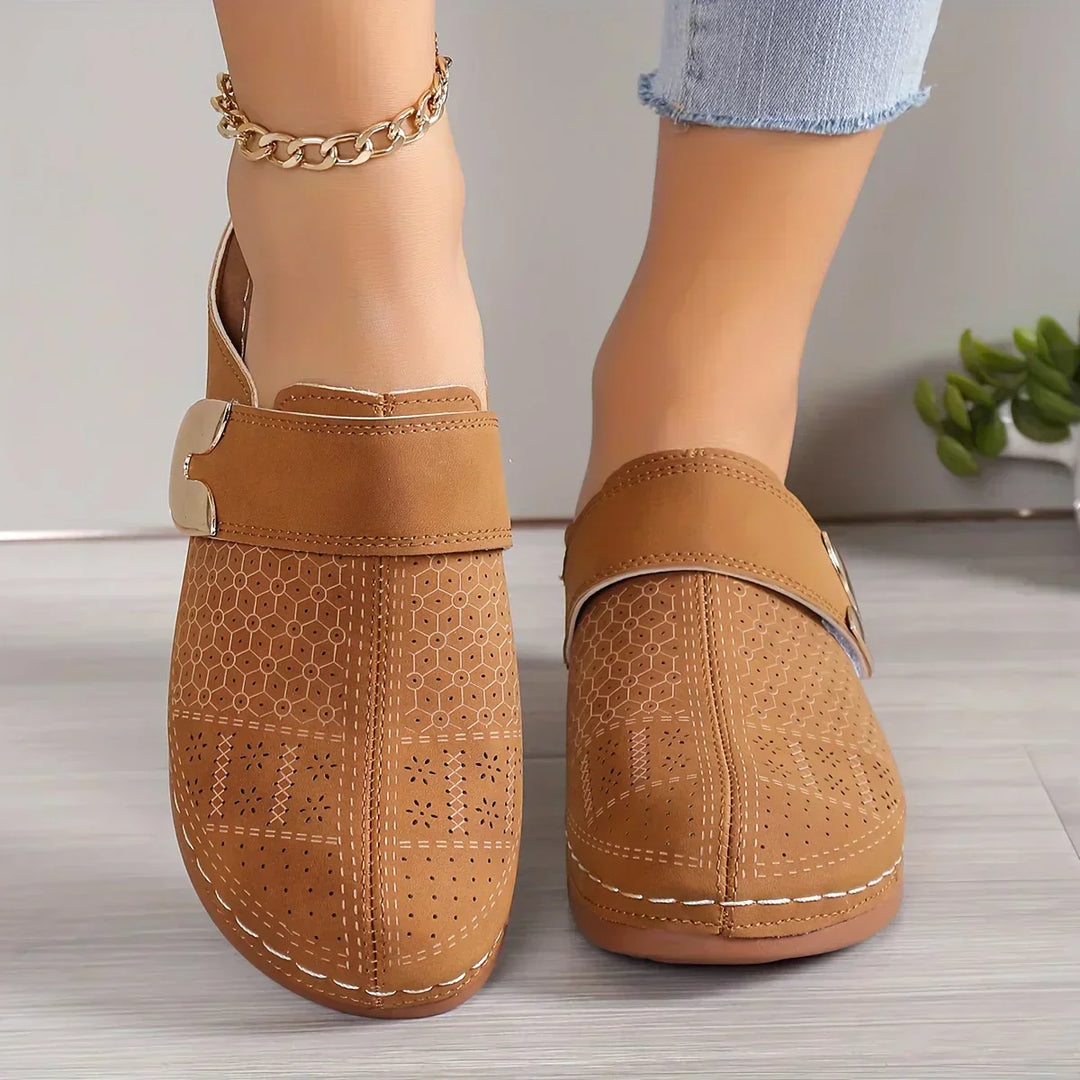 Caprielle™ Chique Sandalen met Sleehak