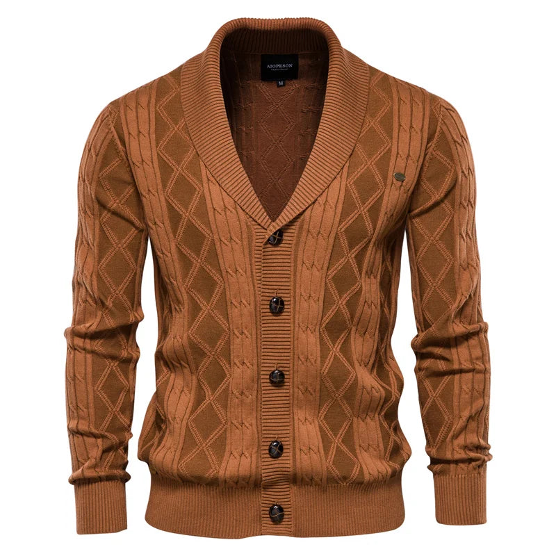 AMELURE | Cardigan voor mannen met knopen