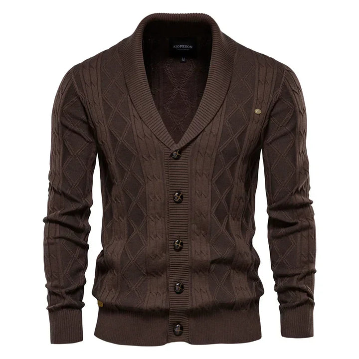 AMELURE | Cardigan voor mannen met knopen