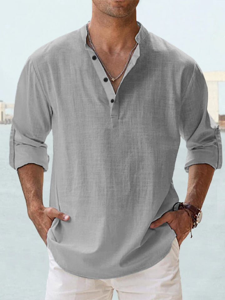 LINO - Linnen Blouse voor heren