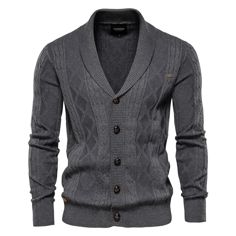 AMELURE | Cardigan voor mannen met knopen