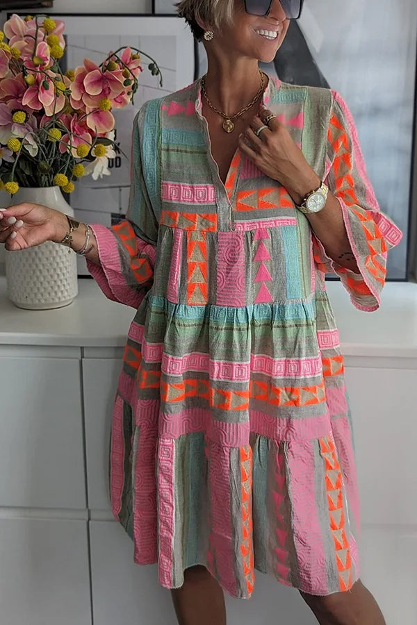 Juliana – Boho laagjesjurk