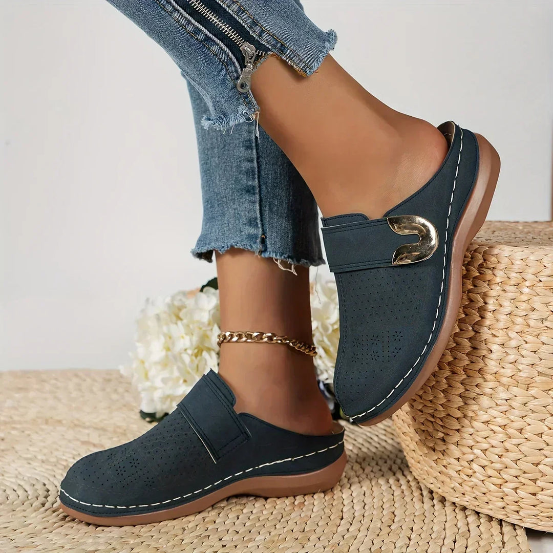 Caprielle™ Chique Sandalen met Sleehak