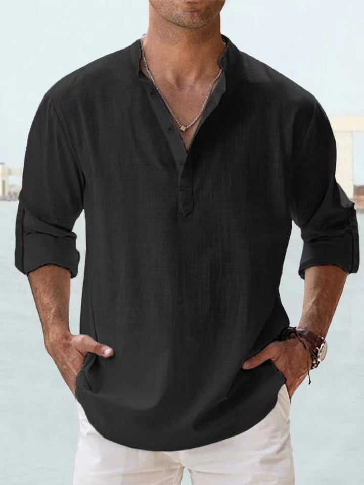 LINO - Linnen Blouse voor heren
